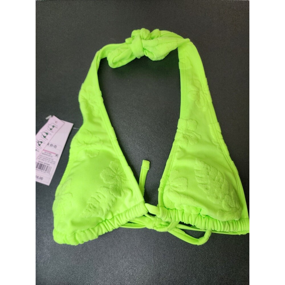 Women's Terry Textured Multi-Way Bralette Bikini Top Wild Fable Size X Small XS